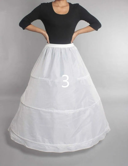 Elegant Customizable Wedding Petticoat Slip with 11 Versatile Styles
