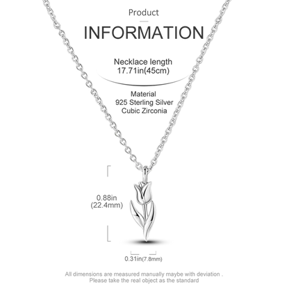 925 Sterling Silver Firefly Heart Zircon Pendant Necklace for Women Anniversary Birthday Gifts KTN026