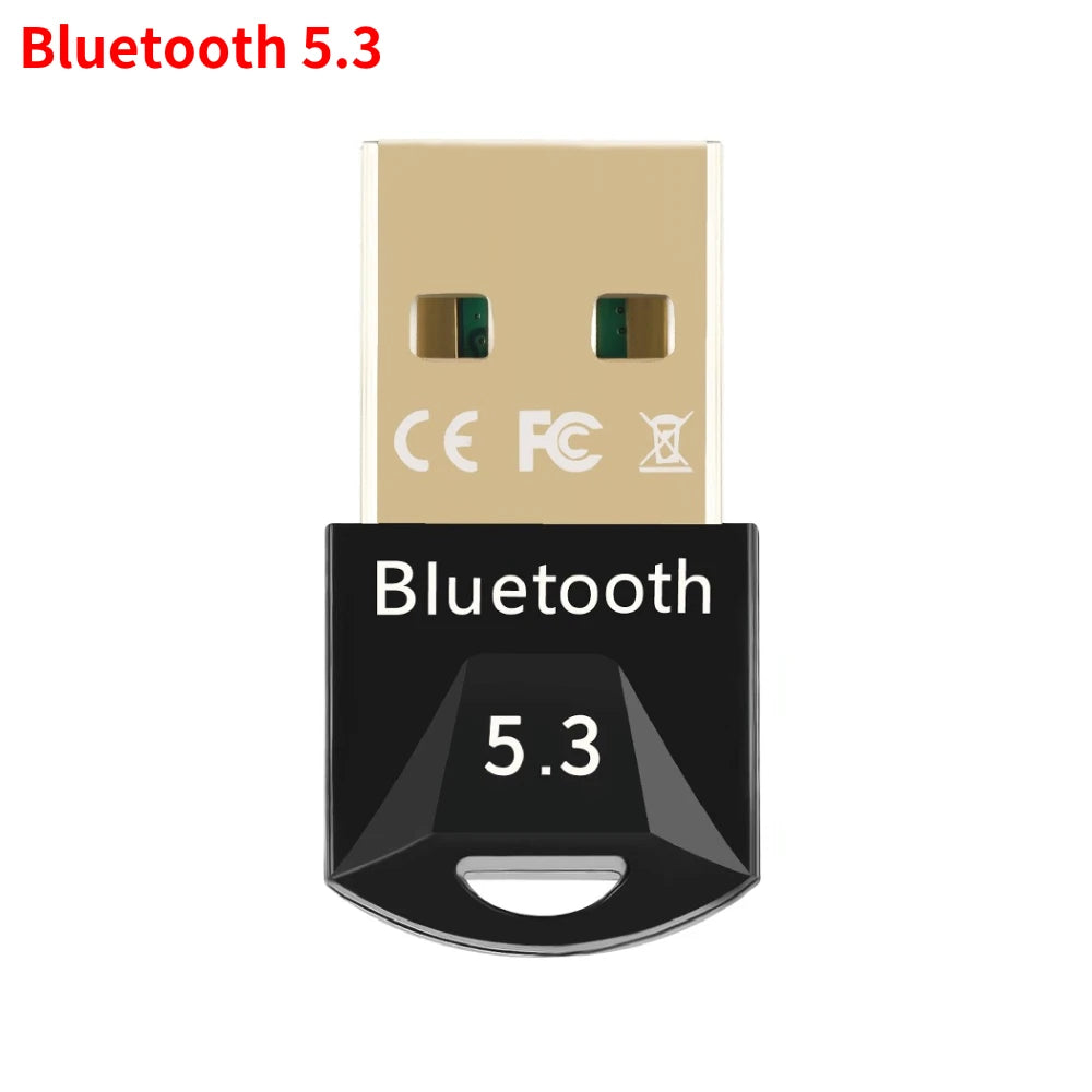 Bluetooth 5.4 USB Adapter for PC Wireless Mouse Keyboard Audio Transmitter Receiver Dongle