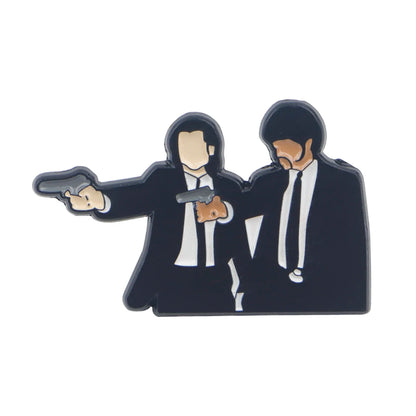 Trendy Movie Character Enamel Pins for Women Backpack and Costume Accessories