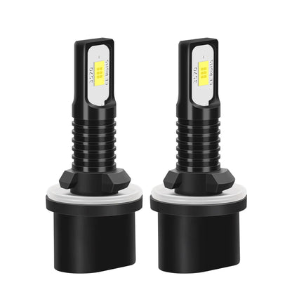 High Power 120W Fanless Fog Light Bulbs H4 H7 9005 9006 H11 5202 H3 880 881 6500K Bright White 12V 24V 2Pcs