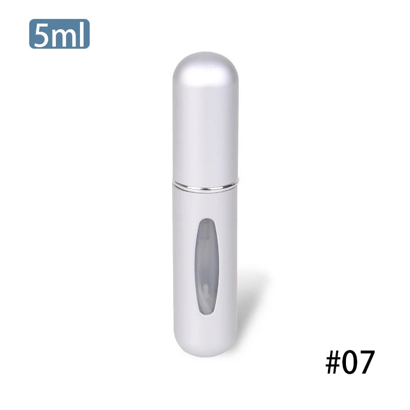 Mini Perfume Atomizer 5ml Refillable Travel Spray Bottle Portable Cosmetic Dispenser
