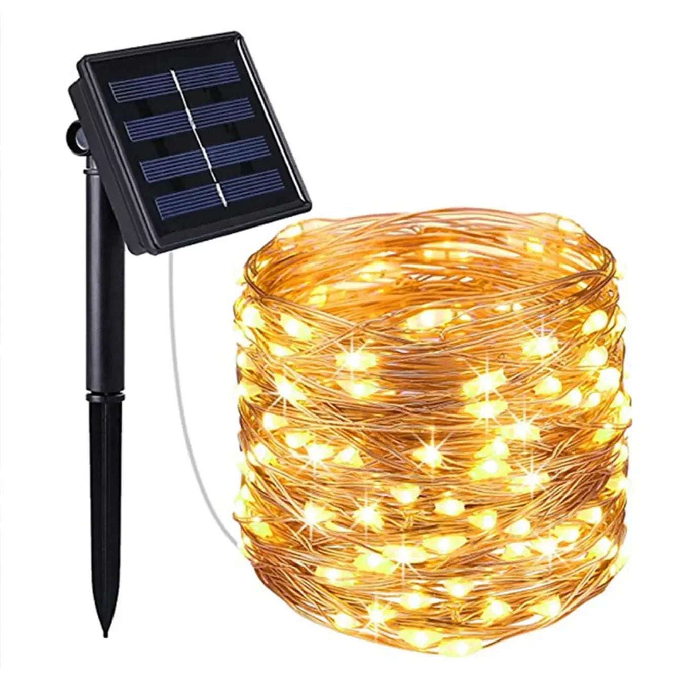 300LED Solar String Lights Outdoor Waterproof Fairy Lights