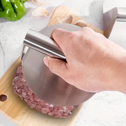 Stainless Steel Smash Burger Press for Perfect Patties Mold