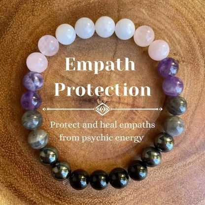 Empowerment Bracelet Set - Six Inspiring Styles for Self Love and Protection 18cm Empath Protection