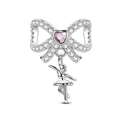 925 Sterling Silver Love Starry Sky Cat Paw Charms Beads
