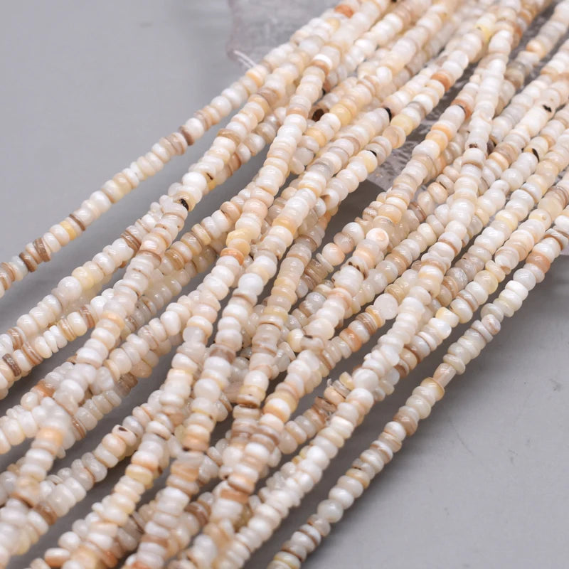 Natural Freshwater Mother of Pearl Shell Beads for DIY Jewelry Making