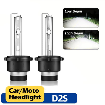 Universal 12V Xenon LED Headlight Bulb Replacement Kit 6000K Brightness with 360 Degree Beam Angle