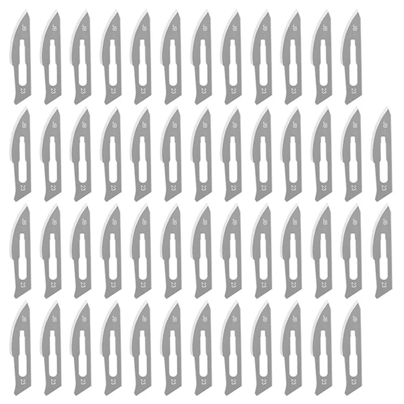 50pcs Metal Engraving Blades - Top-Rated Wood Carving Knives for DIY Crafting & Sculpture N0.23 50PCS