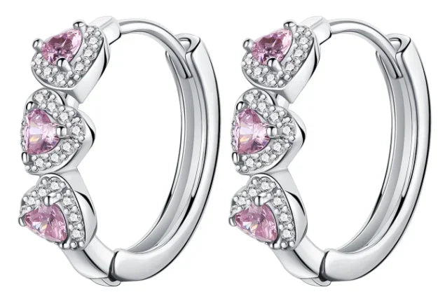 925 Sterling Silver Tulip Hoop Earrings with Dragonfly Firefly Bow Shell Conch and Turtle Designs Fine Jewelry Gifts for Women
