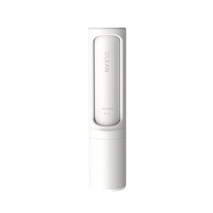 2-1 Reusable Pet Hair Remover Brush Portable Lint Roller White