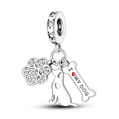 Pink Butterfly Luminous Firefly Dangle Charms 925 Sterling Silver Beads for DIY Jewelry KTC519