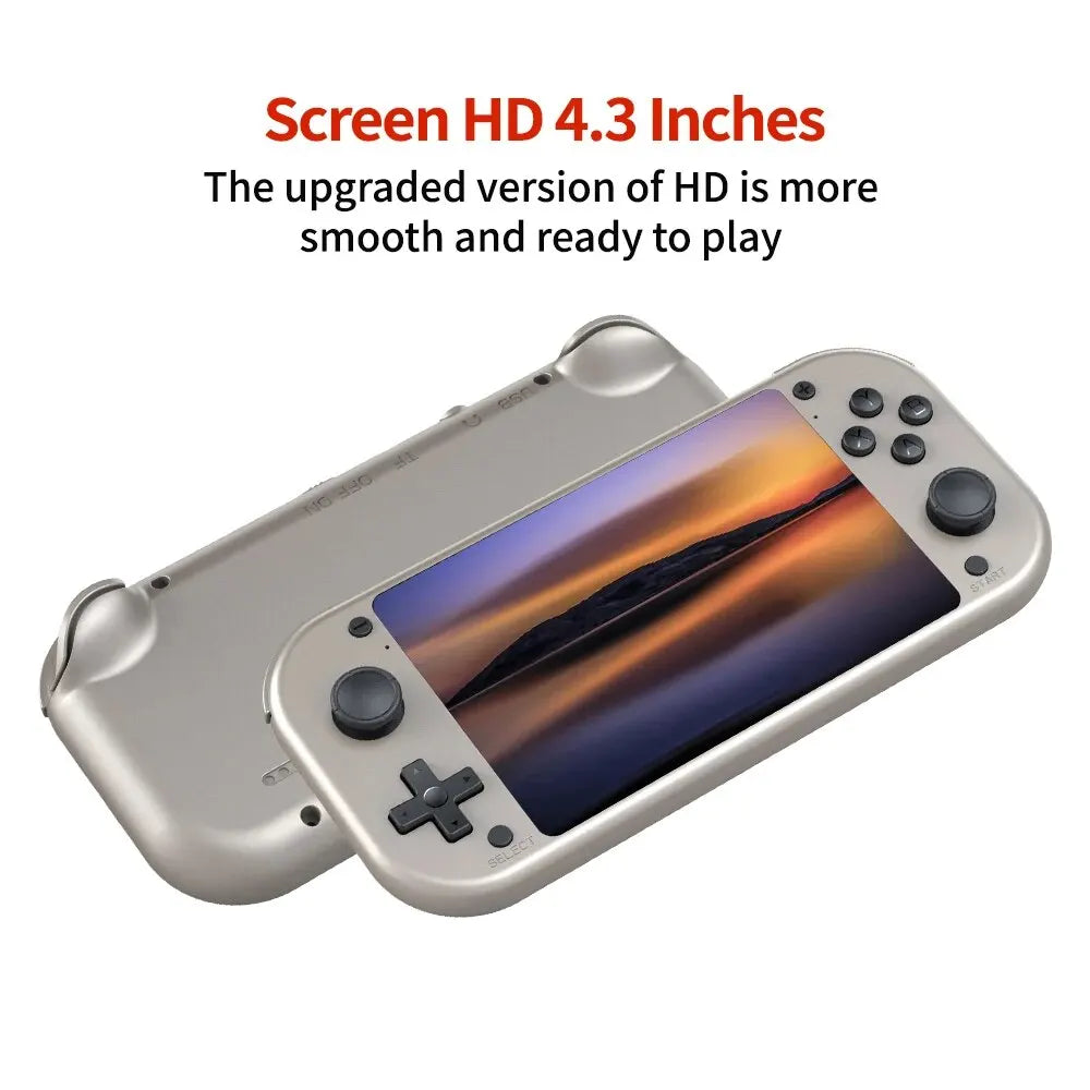 BOYHOM M17 Retro Handheld Gaming Console Open Source Linux 4.3 Inch IPS Portable Pocket Player With 20000 Games PSP Emulation