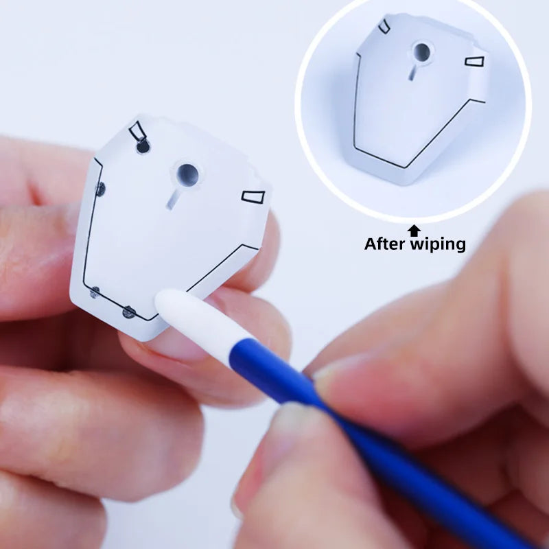 Metal Stainless Wipe Stick Cleaning Swabs For Model Making