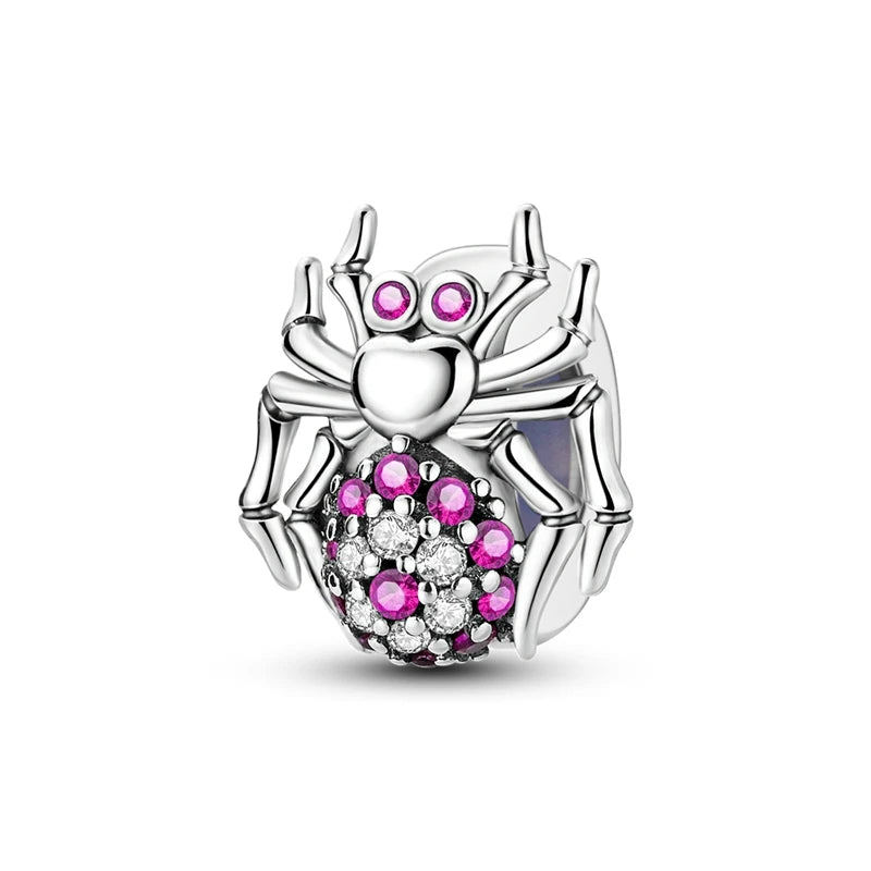 925 Sterling Silver Spacer Beads Charms for DIY Bracelets Jewelry Gifts for Women KTC948