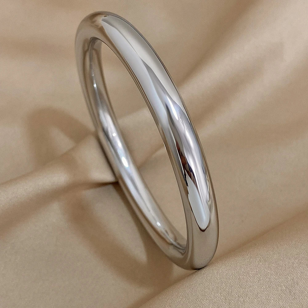 Vintage Punk Stainless Steel Mesh Cuff Bracelet for Women and Men