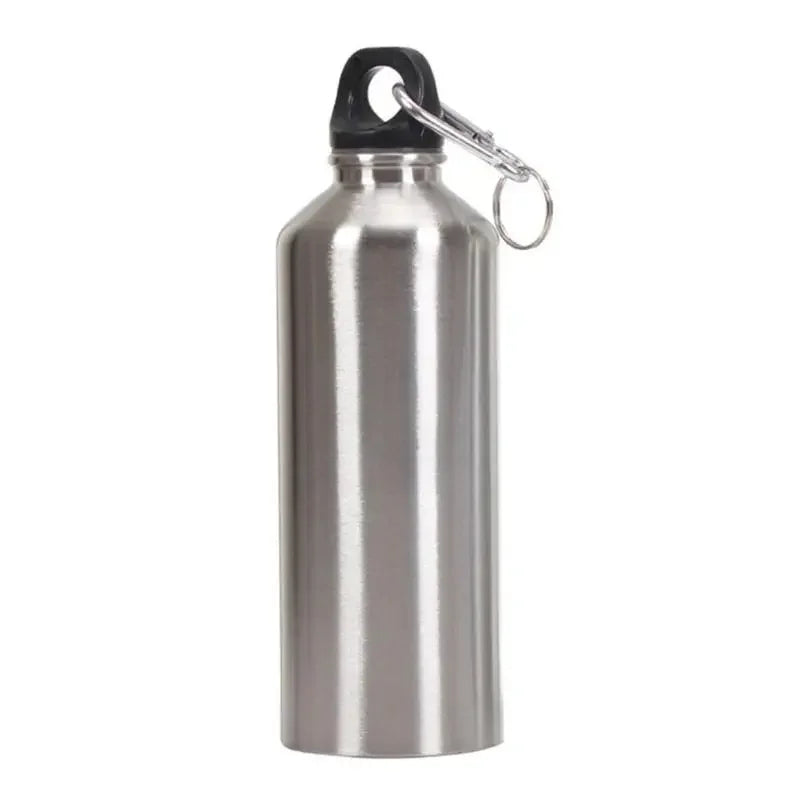 Portable Aluminum Sports Water Bottle With Lid 400 600ml