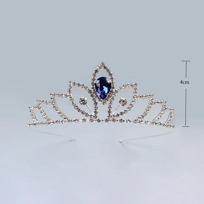 Zanlloy Elegant Crystal Bridal Tiara Crown for Weddings and Parties