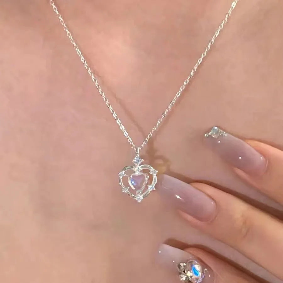 Gradual Love Alloy Necklace for Women and Couples