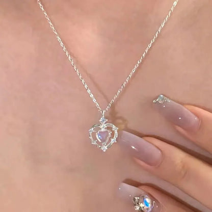 Gradual Love Alloy Necklace for Women and Couples
