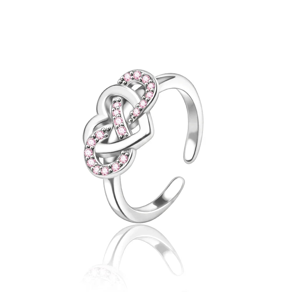 925 Sterling Silver Open Ring for Women Butterfly Dragonfly Turtle Cross Design Elegant Fine Jewelry Gift