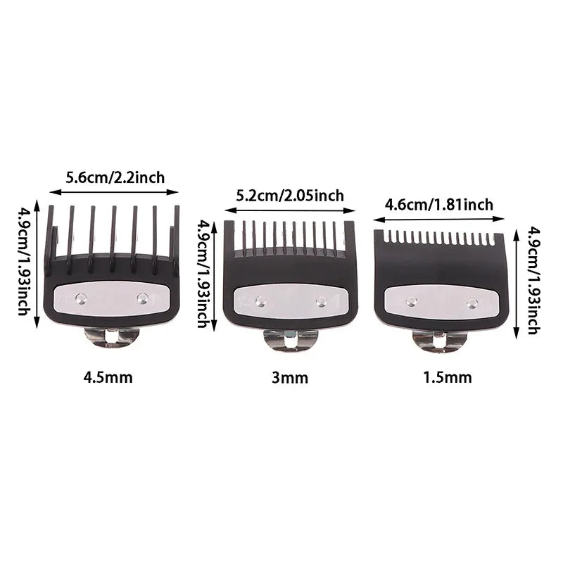 Precision Hair Clipper Guard Set for Professional Styling