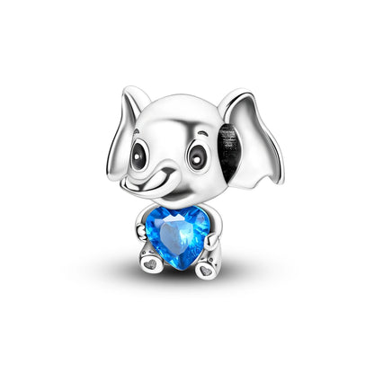 CharmBeads 925 Silver Blue Series DIY Bracelet Charms Top Rated Fashion Pendants KTC907