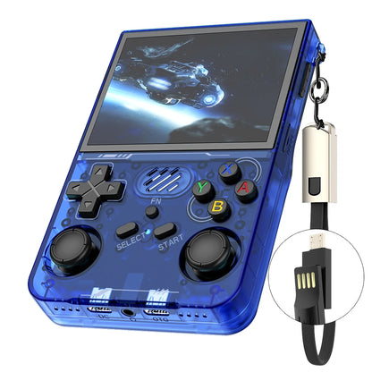 BOYHOM R36XX 3.5 Inch IPS Portable Handheld Game Console Linux Built In WiFi Retro 15000 Plus Games Type C Rechargeable Birthday Gift