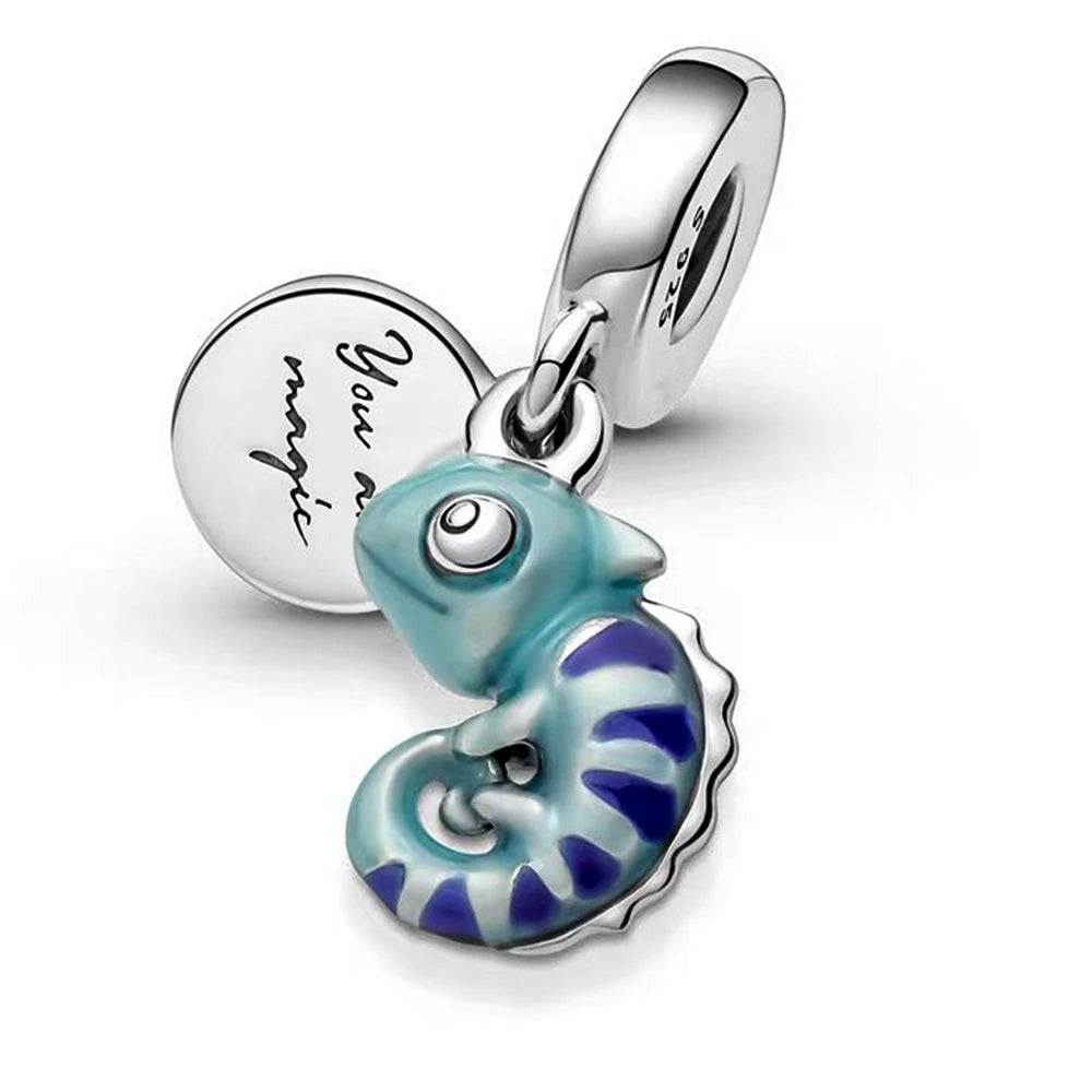Silver Elegance Key Ring DIY Jewelry Accessory for Women 925 Sterling Silver HYC1046-1