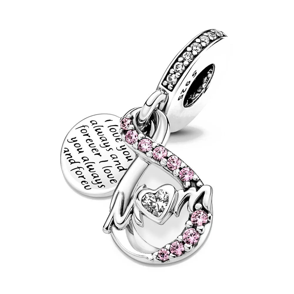 European Spring Light Bulb Charm Bead for 925 Sterling Silver Bracelet and Necklace Jewelry for Women
