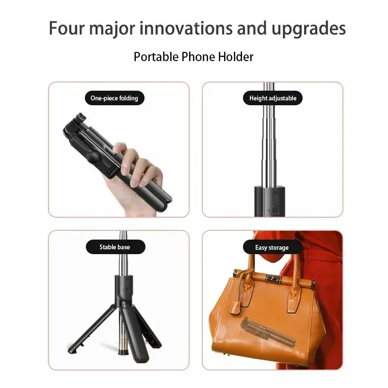 Brand New Magnetic Car Mount Phone Case Monopod Bluetooth