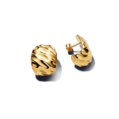 925 Sterling Silver Gold Hoop Earrings Halloween Pumpkin Skull Christmas Tree Zircon Studs for Women DIY Jewelry