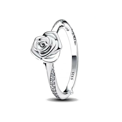 Elegant 925 Sterling Silver Zircon Ring for Women Mother's Day Gift B5342