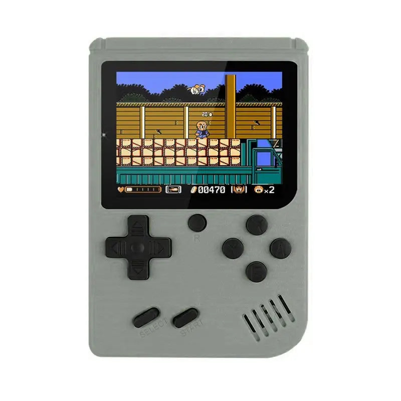 BOYHOM Retro Portable Mini Handheld Video Game Console 8 Bit 3.0 Inch Color LCD Built In 500 Games For Kids