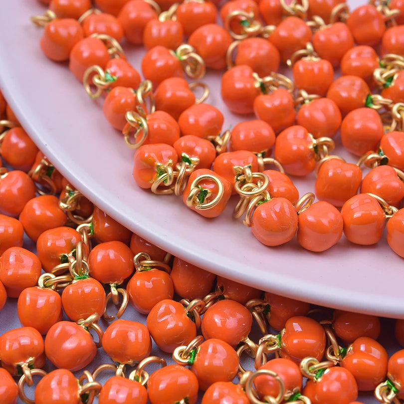3D Enamel Fruit Charms Set for DIY Jewelry Making Strawberry Grape Pendants 5pcs