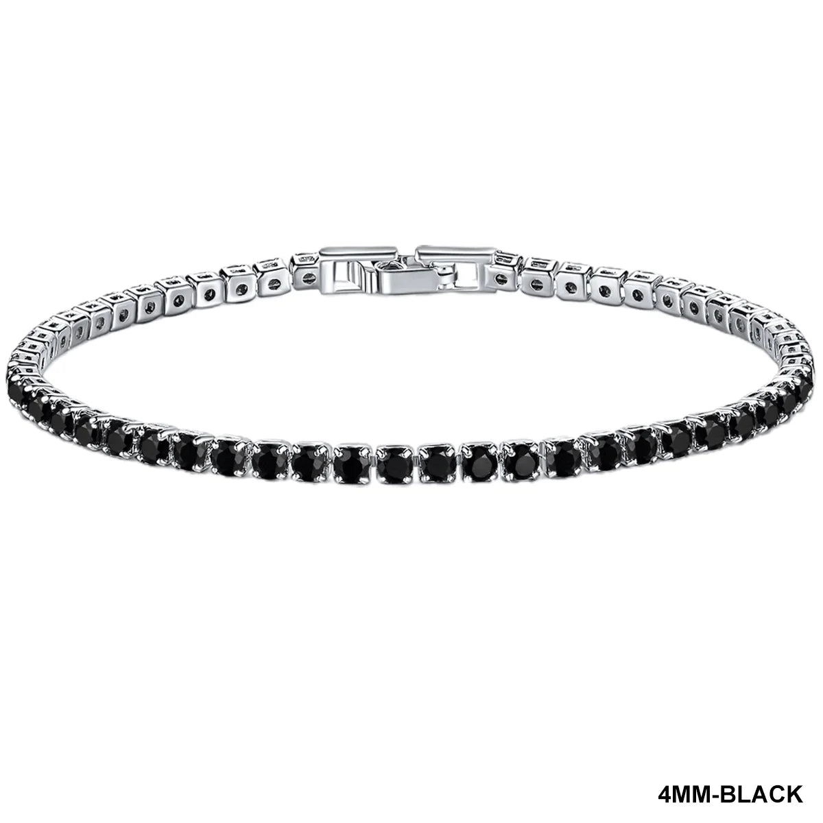 Elegant Sterling Silver CZ Tennis Bracelet for Women Wedding Fashion Jewelry