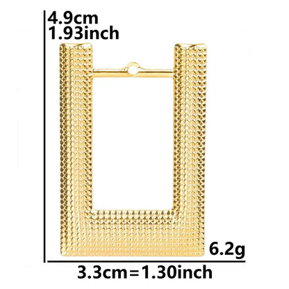 4Pcs Lot Stainless Steel Geometric Hammered Heart Dangle Charms for DIY Jewelry Making S1023-G