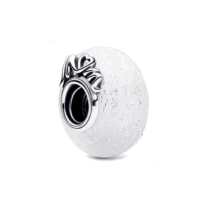 Elegant 925 Silver Cat Bear Ice Cream Pendant Bead for European Bracelet