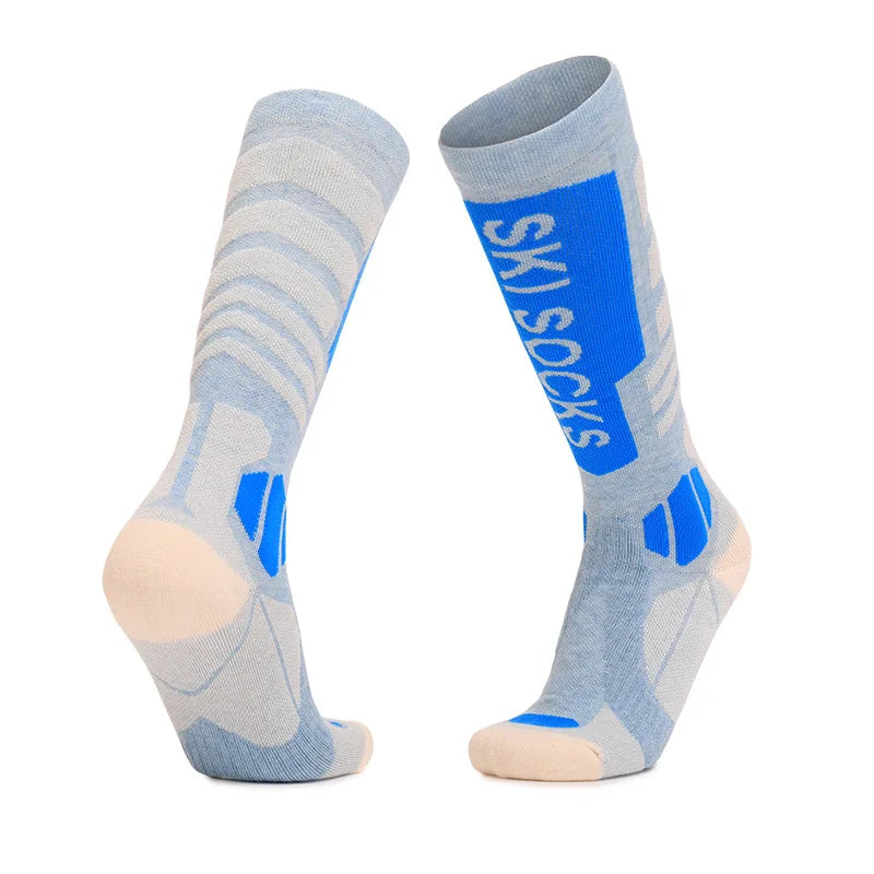 Women's Wool Ski Socks Thick Extra Warm Hiking Stockings