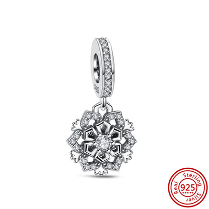 925 Silver Lucky Crown Butterfly Heart Family Tree Beads