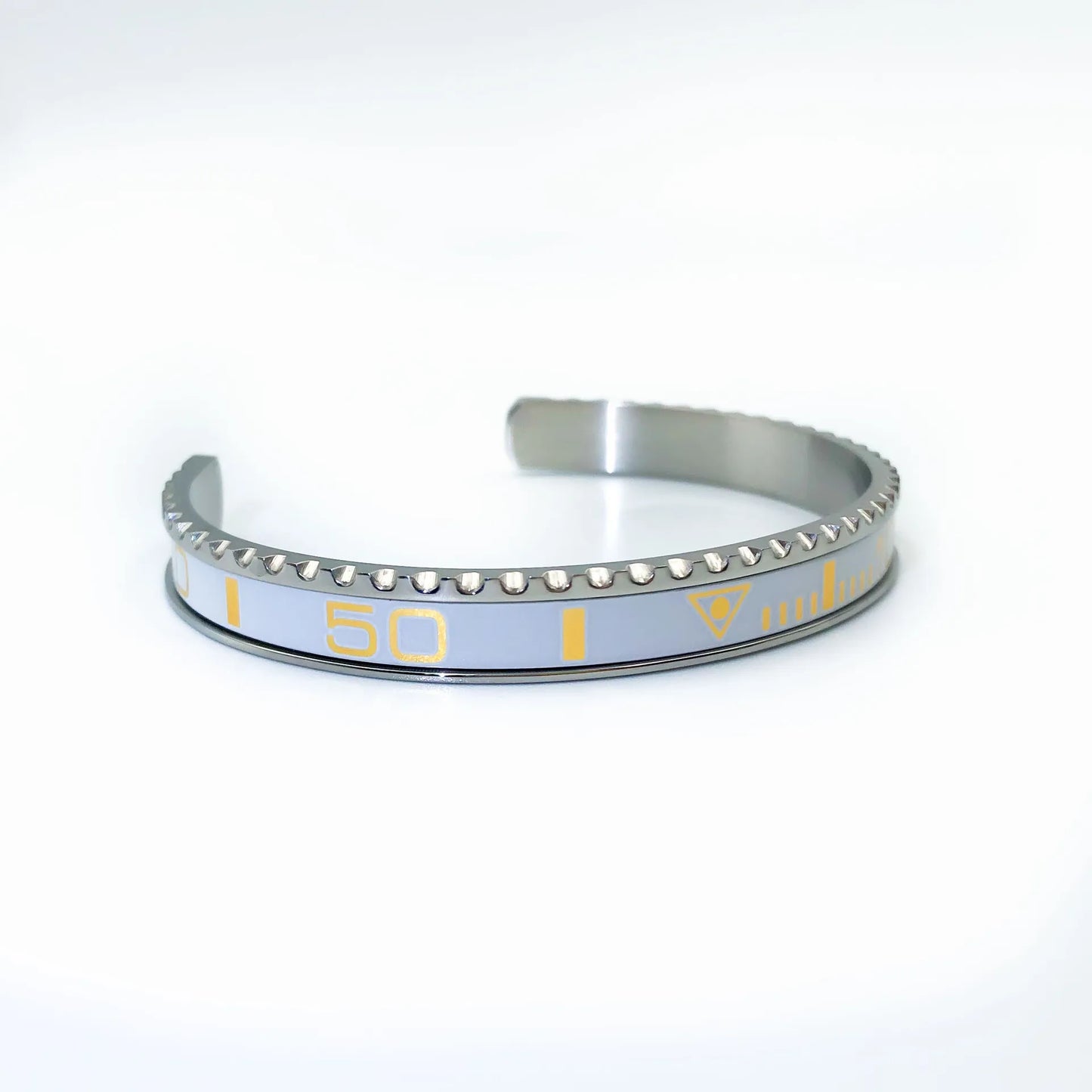 Stainless Steel Digital Display Unisex Water Ghost Bracelet