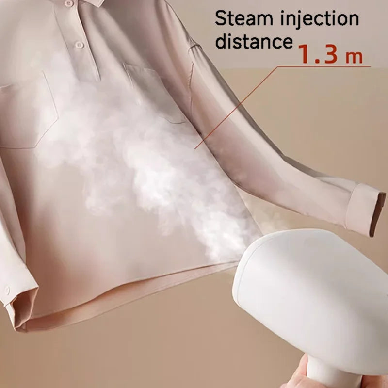 2-in-1 Handheld Steam Iron Garment Steamer Portable Machine