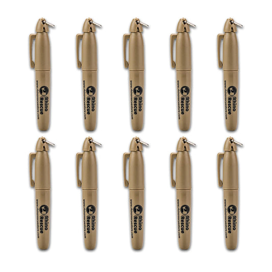Rhino Rescue Tactical Pen – Ultimate Gear for Camping Hiking Default Title