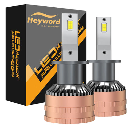 Heyword LED Headlight Bulbs 6500K 160W 30000LM Kit Plug