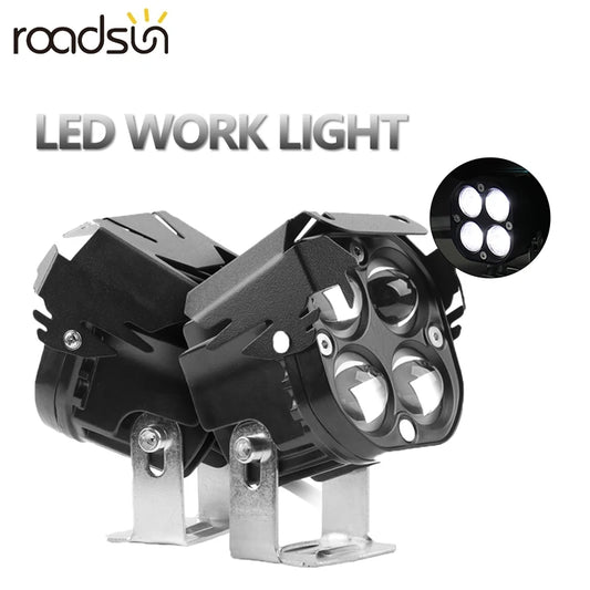 High-Performance 3 Inch 40W LED Work Light Bar for Motorcycle and Truck Off-Road Adventures