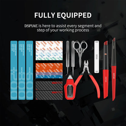 DSPIAE TC-S01 Multifunctional Departure Tool Combo Set for Precision Woodworking and DIY Projects
