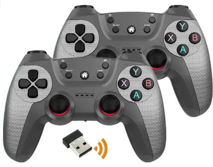 Boyhom Wireless Dual Player 2.4G Gamepad Joystick For Linux PC Smart TV Game Box And Game Stick