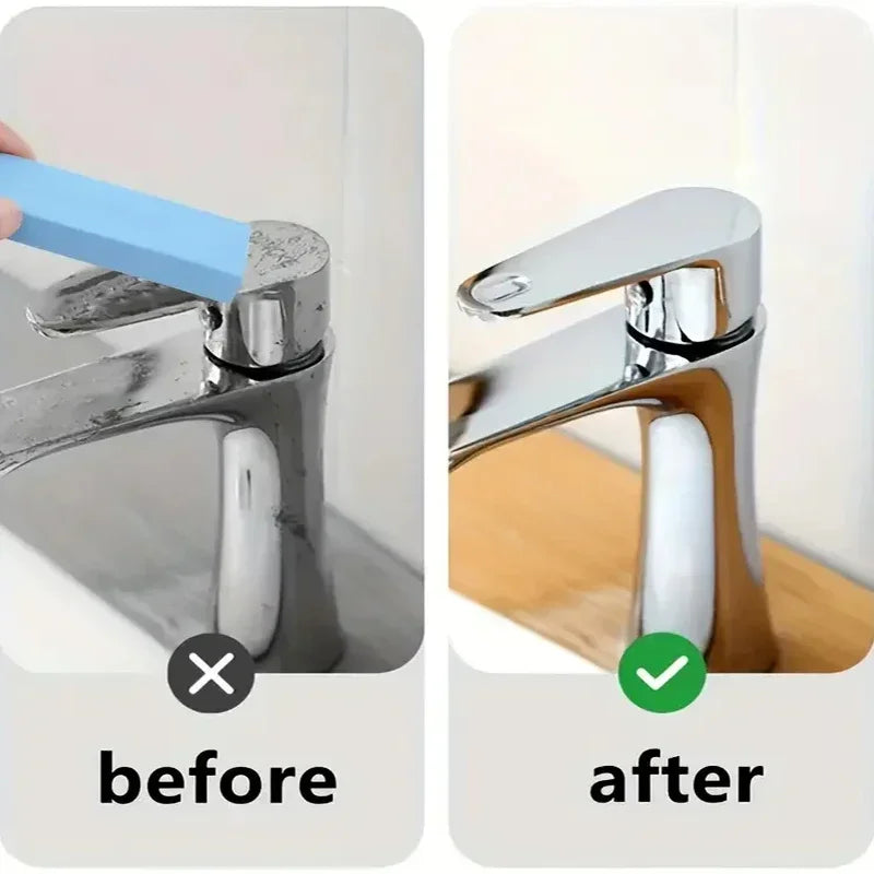 Effective Limescale Eraser for Glass and Rust Brush Tools Orange
