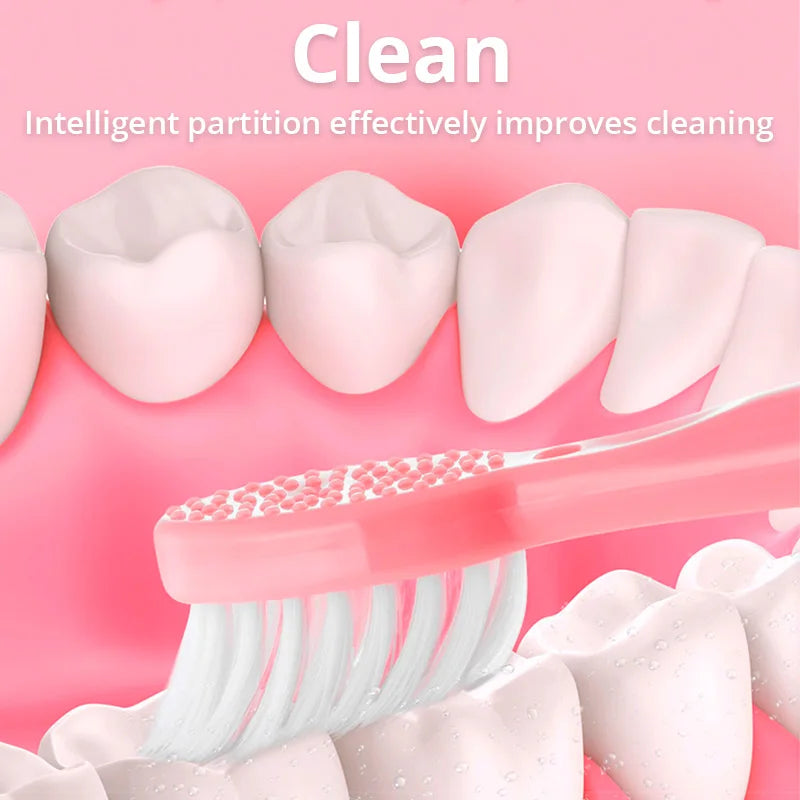 Tongwode Electric Toothbrush Soft Bristle IPX6 Waterproof Oral Care Essential