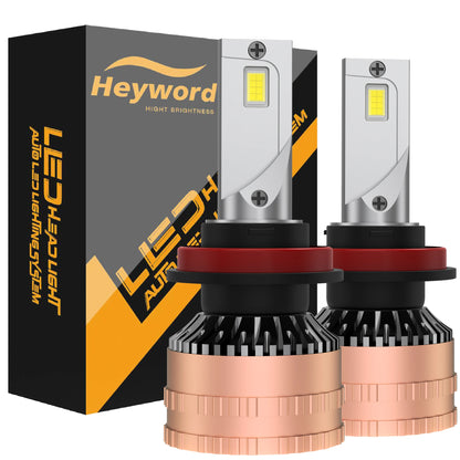 Heyword LED Headlight Bulbs 6500K 160W 30000LM Kit Plug
